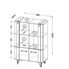 Plaukts LOFTER LO4